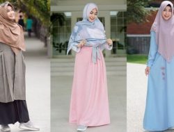 5 Inspirasi Busana Muslimah dan Jilbab Lebar Dari Anisa Rahma