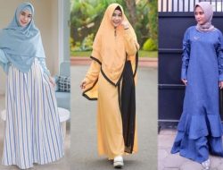 5 Model Baju Gamis Untuk Muslimah Kurus Agar Terlihat Lebih Berisi