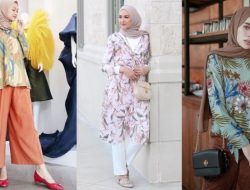 Memadukan Hijab dan Atasan Floral yang Simpel dan Tidak Norak, Bisa Jadi Inspirasi Kamu